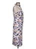 Bebe Print Purple Cocktail Dress Size 8 - photo 4