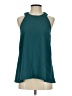 Olivia Grey 100% Polyester Teal Sleeveless Blouse Size XS - photo 1