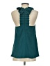Olivia Grey 100% Polyester Teal Sleeveless Blouse Size XS - photo 2