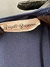 Brigitte Brianna Solid Blue Jumpsuit Size L - photo 4