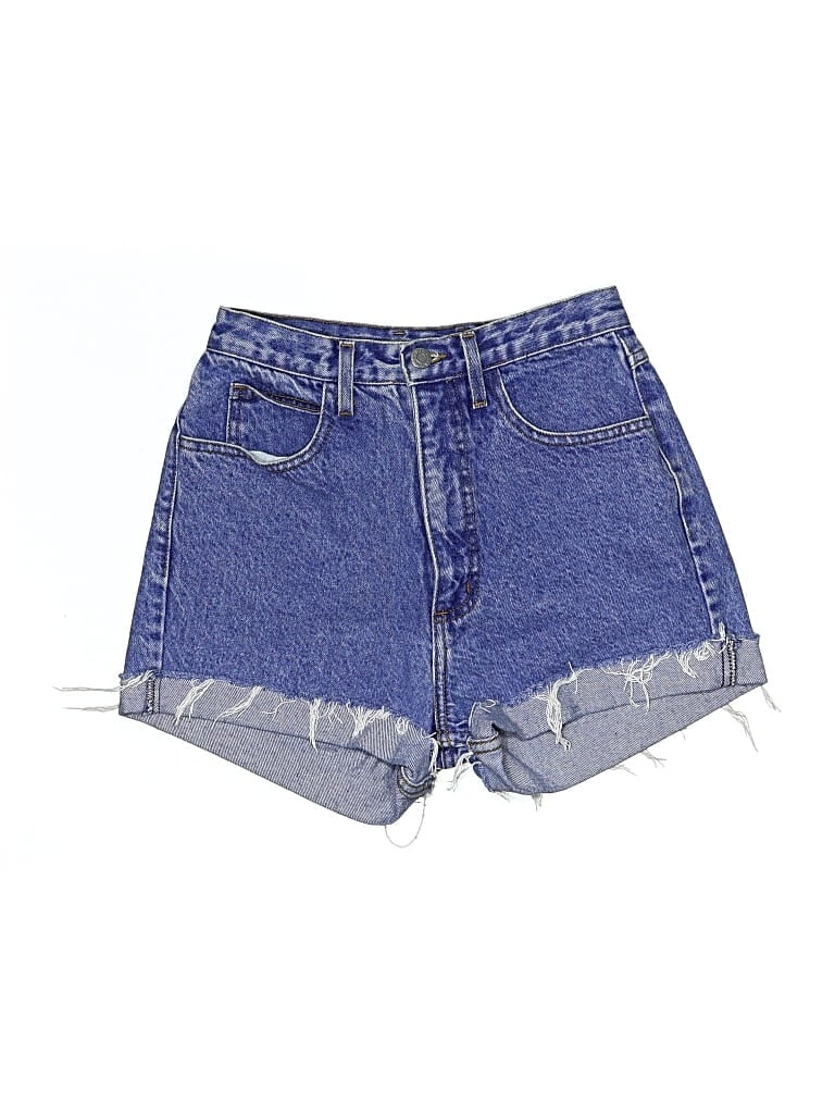 Pre-owned Guess Jeans Denim Shorts In Blue