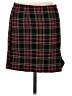 Chocolate Plaid Black Casual Skirt Size M - photo 1