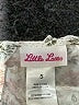 Little Lass Floral Ivory Short Sleeve Blouse Size 5 - photo 3