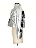 jules kae 100% Polyester Metallic Silver Jacket Size XS - photo 5