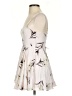 Margot 100% Polyester Floral Ivory Cocktail Dress Size XS - photo 5