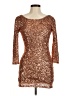 Alythea 100% Polyester Brown Cocktail Dress Size M - photo 1