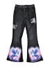 Unbranded Graphic Black Jeans Size 5/6Y - photo 1