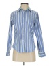 L.L.Bean Stripes Blue Long Sleeve Button-Down Shirt Size S - photo 1