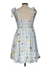 Timing 100% Polyester Blue Casual Dress Size L - photo 2