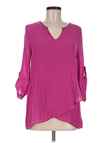 Fever 3/4 Sleeve Blouse (view 1)