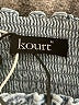 Kourt 100% Cotton Blue 3/4 Sleeve Blouse Size M - photo 7
