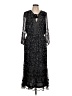 Joie 100% Polyester Black Casual Dress Size L - photo 1