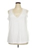Unbranded White Sleeveless Blouse Size XXL - photo 1