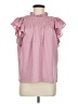 1.State Pink Sleeveless T-Shirt Size M - photo 1