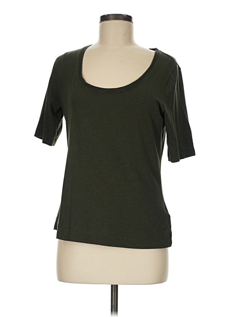 Pre-owned Athleta Short Sleeve T-shirt In Green