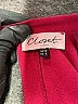 Closet 100% Polyester Solid Burgundy Cocktail Dress Size 6 - photo 4
