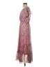 Charles Henry 100% Polyester Paisley Pink Cocktail Dress Size S - photo 5