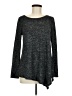 Green Envelope Gray Long Sleeve Top Size M - photo 1