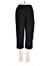 Alfred Dunner 100% Polyester Solid Black Casual Pants Size 6 Petite - photo 1