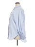Unbranded 100% Polyester Stripes Blue Long Sleeve Blouse Size XXL - photo 5