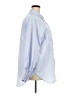 Unbranded 100% Polyester Stripes Blue Long Sleeve Blouse Size XXL - photo 4