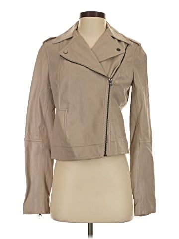 Vince. Leather Jacket (view 1)