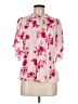 CeCe Floral Pink 3/4 Sleeve Blouse Size M - photo 1