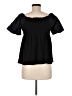 Torrid Black Short Sleeve Blouse Size Med Plus (00) - photo 2