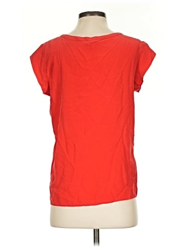 Joie Short Sleeve Silk Top (view 2)