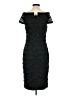 David Meister Stars Black Cocktail Dress Size 4 - photo 2