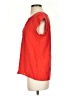 Joie 100% Silk Red Short Sleeve Silk Top Size S - photo 5