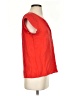 Joie 100% Silk Red Short Sleeve Silk Top Size S - photo 4