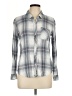 Rails 100% Rayon Plaid Gray Long Sleeve Button-Down Shirt Size L - photo 1