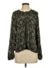 Omika 100% Modal Green Long Sleeve Blouse Size XS - photo 1