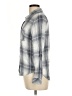 Rails 100% Rayon Plaid Gray Long Sleeve Button-Down Shirt Size L - photo 5
