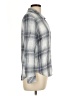 Rails 100% Rayon Plaid Gray Long Sleeve Button-Down Shirt Size L - photo 4