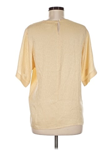 Anne Klein II Short Sleeve Silk Top (view 2)