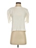 Jonathan Simkhai 100% Cotton Ivory Short Sleeve Turtleneck Size S - photo 1