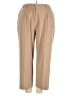 Dialogue Tan Casual Pants Size 22 (petite) - photo 1