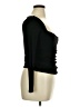 Elodie Black Long Sleeve Top Size XL - photo 4