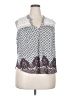 Absolutely Famous 100% Rayon White Sleeveless Blouse Size 2X - photo 1