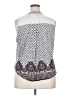 Absolutely Famous 100% Rayon White Sleeveless Blouse Size 2X - photo 2