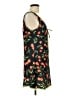Cider Print Black Cocktail Dress Size L - photo 4