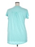 Just My Size Teal Short Sleeve Top Size 2X Plus - photo 2