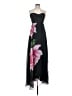 One33 Social 100% Polyester Floral Black Cocktail Dress Size 6 - photo 1