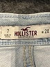 Hollister Blue Denim Shorts Size 7 - photo 3