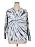 Maurices Tie-dye Blue Sweatshirt Size 16 (1) - photo 1