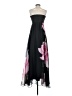 One33 Social 100% Polyester Floral Black Cocktail Dress Size 6 - photo 2