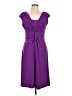 Chaps Purple Cocktail Dress Size L - photo 1