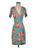 Lilly Pulitzer Paisley Teal Cocktail Dress Size XS - photo 1